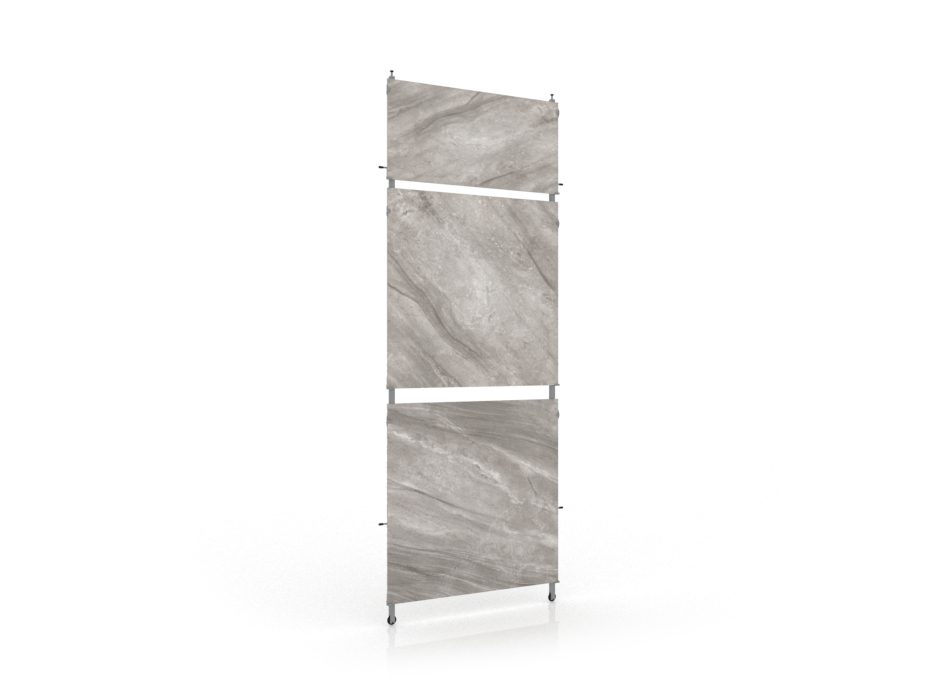 Panel extensible frontal 120 plata
