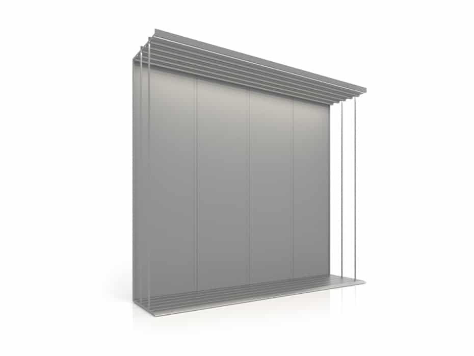 Módulo 3900 luz plata frontal