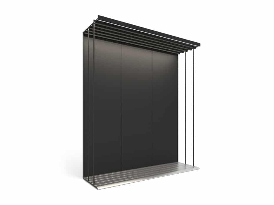 Modulo doble negro luz frontal