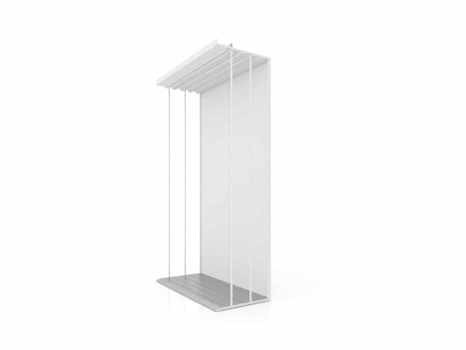 modulo simple blanco lateral