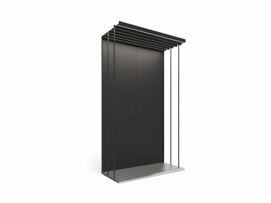 modulo simple negro luz frontal
