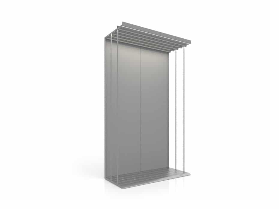 modulo simple plata luz frontal