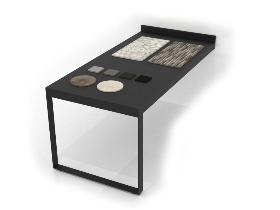 Mesa aerea negro