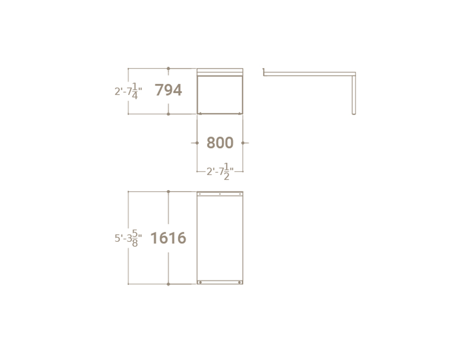 Plano Table Tile Display