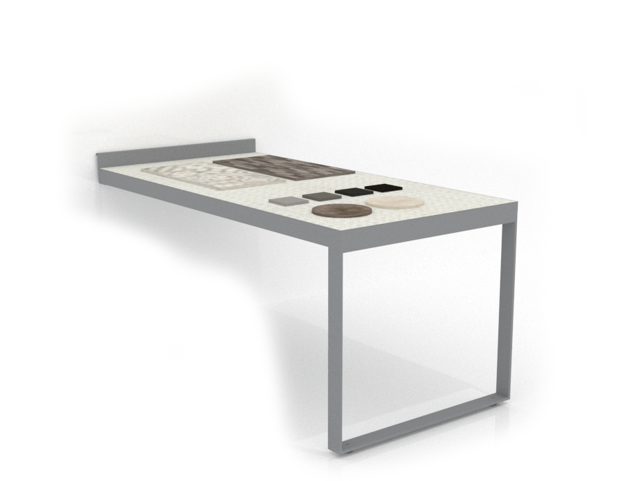 Mesa frontal bolon plata