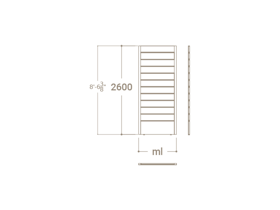 Plano Milan ML 2600 Tile Display