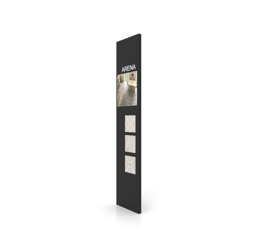 Exponer azulejos con Panel de comunicación 2400 negro sx