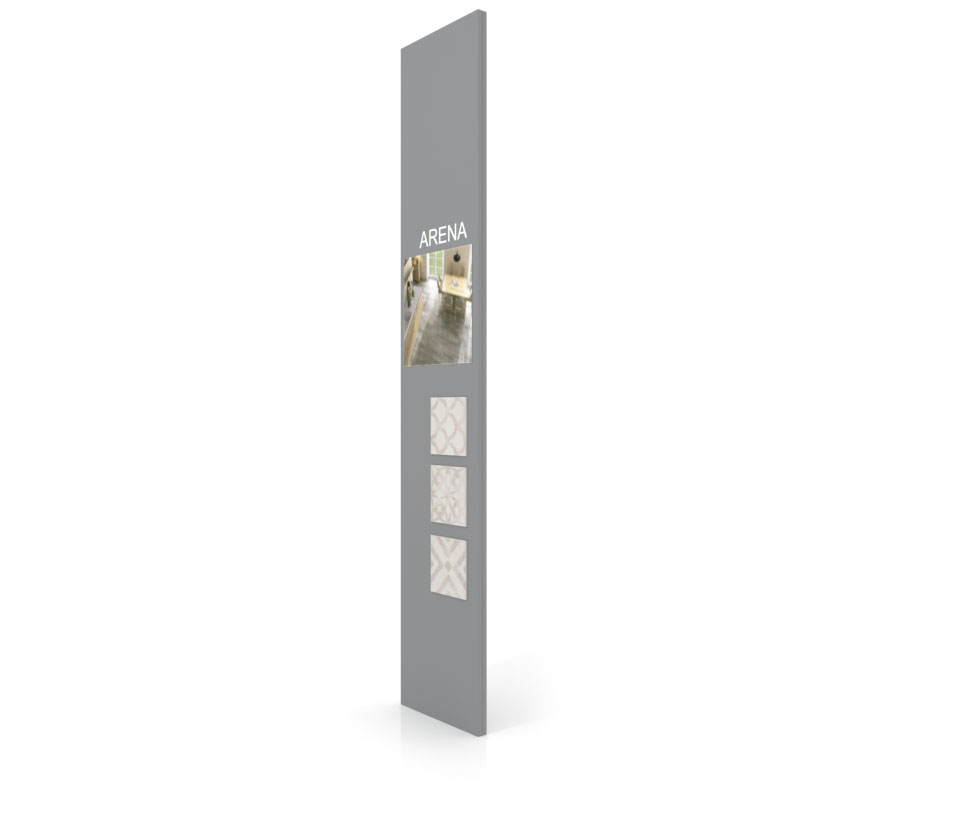 Exponer azulejos con Panel de comunicación 2800 plata sx