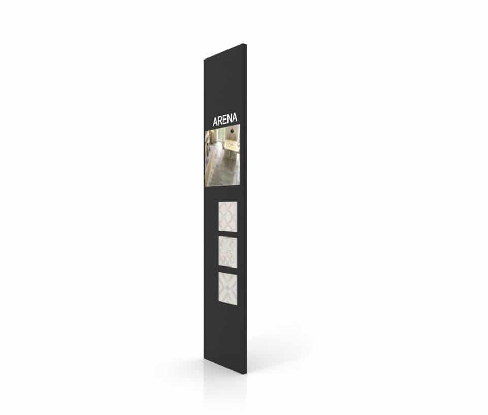 panel comunicación negro lateral