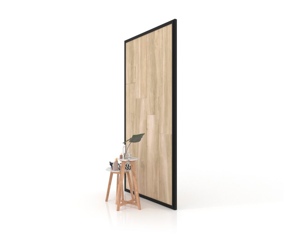 Panel para exponer azulejos Panel intercambiable 120 Negro