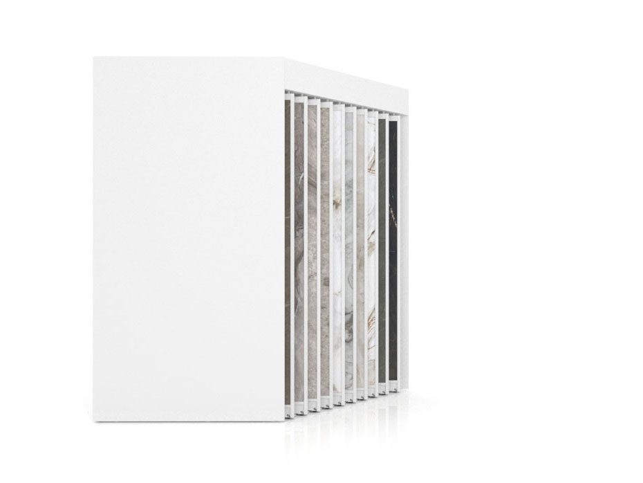 Expositor de cerámica Paris XL 10 DX Blanco