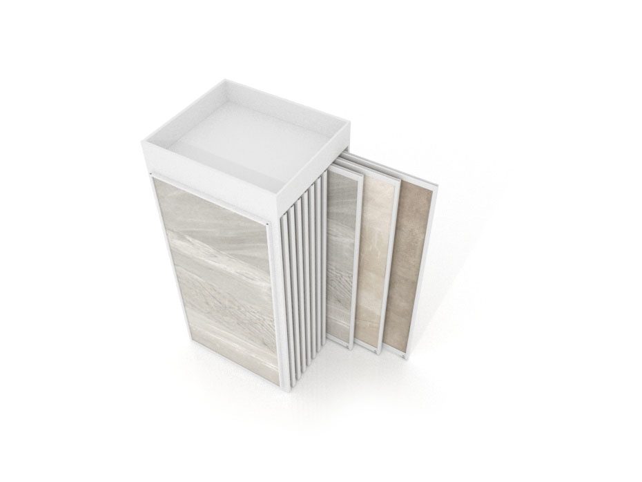 Sliding tile display Roma XL DX 10+1F White_3