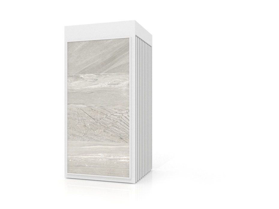 Sliding tile display Roma XL DX 10+1F White_1