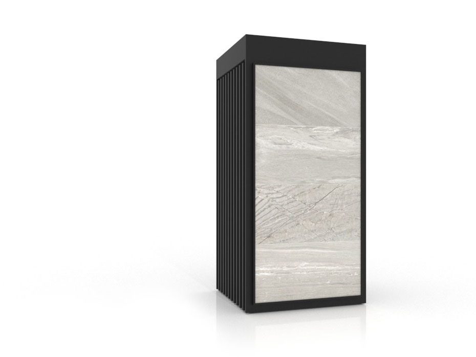Expositor Roma XL 10+1F SX Negro