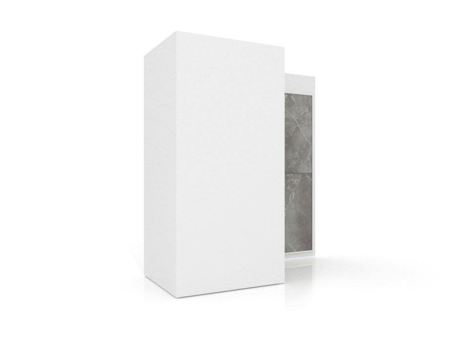 Expositor Roma XL 10+1T DX Blanco