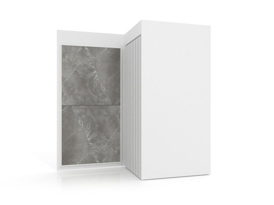 Expositor Roma XL 10+1T SX Blanco