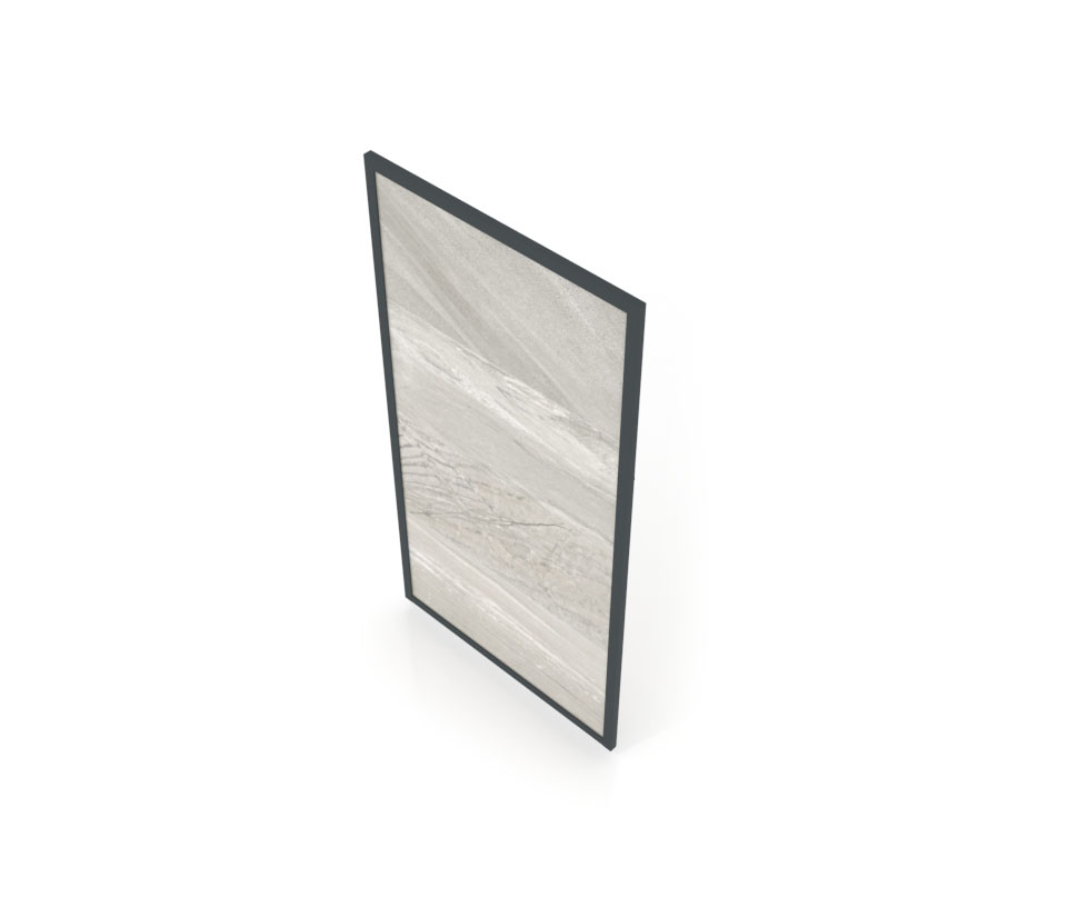 Panel expositor de azulejos Sidney 2400 antracita aerea
