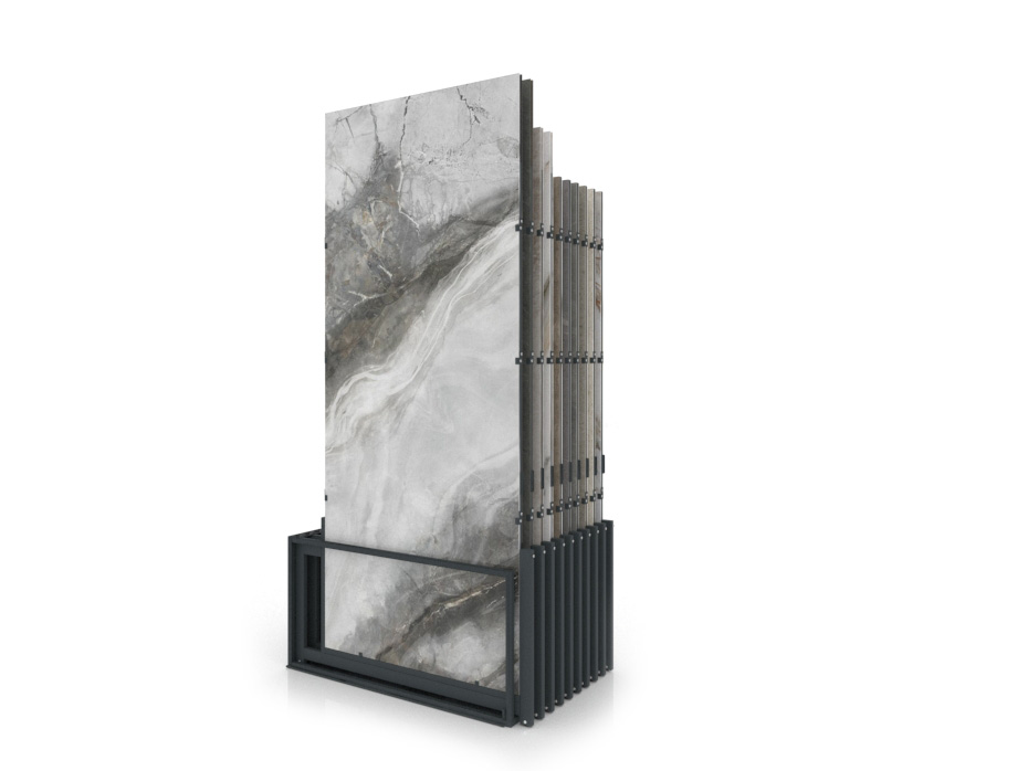 Expositores venta azulejos Spring 10P 280x120 antracita trasera