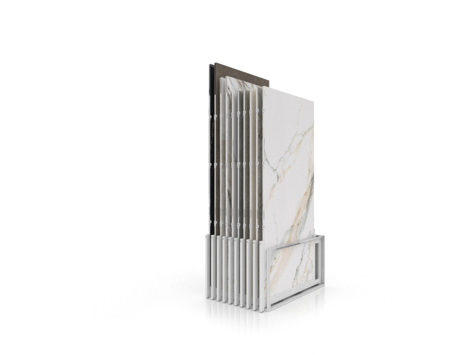 Expositores venta azulejos Spring 10P 280x120 blanco cerrado