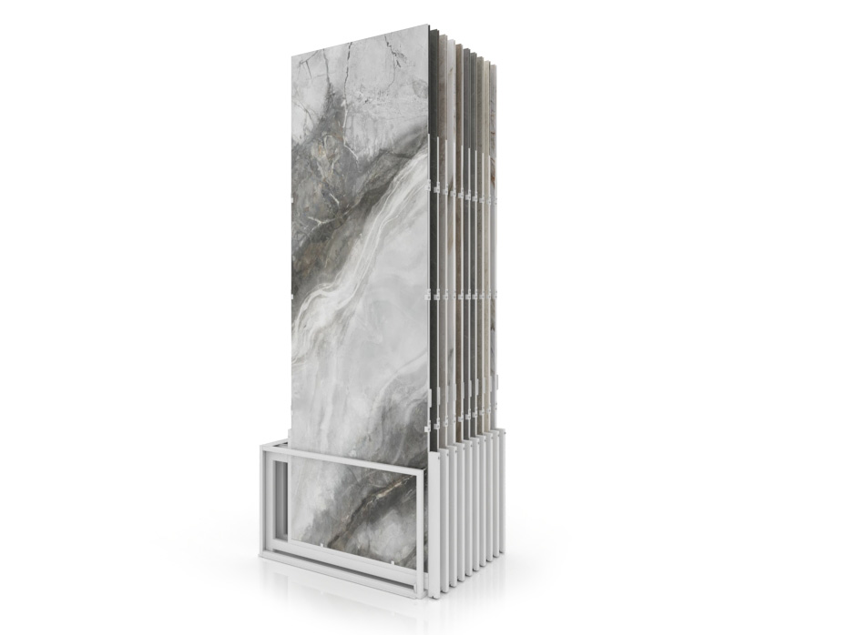 Expositores venta azulejos Spring 10P 300x100 blanco trasera