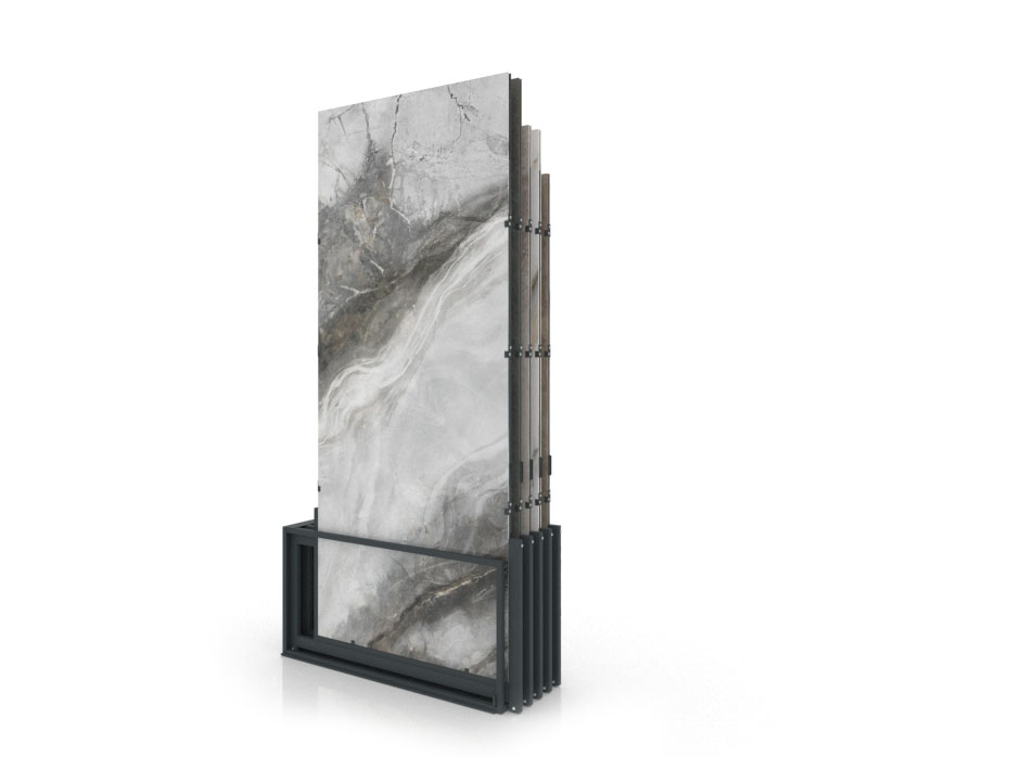 Expositores venta azulejos Spring 5P 280x120 antracita cerrado