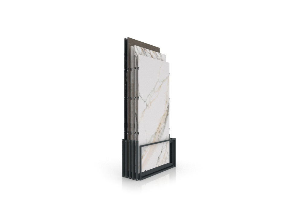 Expositores venta azulejos Spring 5P 280x120 antracita cerrado