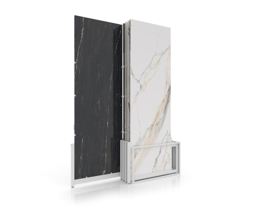 Expositores venta azulejos Spring 5P 300x100 blanco abierto