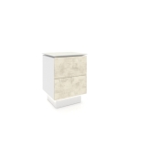 Mueble expositor azulejos tipo cajonera 2 WB 60 luz blanco cerrado