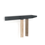 Accesorio expositor parquet Abati antracita lateral