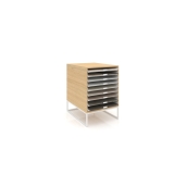 UP H Loose 60x60 madera vicenza blanco cerrado