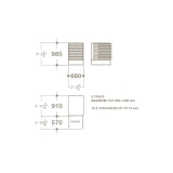 UP H Loose 60x60 madera vicenza blanco plano
