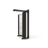 Expositor para azulejos Book 116/60 negro lateral con luz