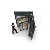 Mueble para exponer cerámica Book 12