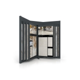 Mueble para exponer cerámica Book 12