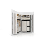 Mueble para exponer azulejos Book 12 blanco