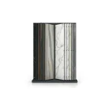 Expositor para tienda de azulejos Book 124 Slimshow antracita abierto