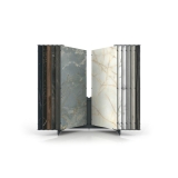Expositor para placas Book 224 Slimshow 2400 antracita frontal