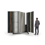 Expositor para placas Book 224 Slimshow 2400 negro cerrado