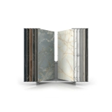 Expositor para placas Book 224 Slimshow 2400 plata frontakl