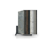 Expositor para placas Book 224 Slimshow 2600 antracita lateral