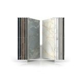 Expositor para placas Book 224 Slimshow 2600 blanco frontal