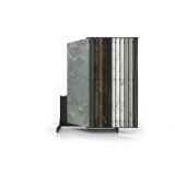Expositor para placas Book 224 Slimshow 2600 negro lateral