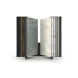 Expositor para placas Book 224 Slimshow 2600 negro frontal