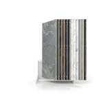 Expositor para placas Book 224 Slimshow 2800 blanco lateral