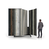 Expositor para placas Book 224 Slimshow 2800 negro aerea