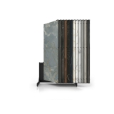 Expositor para placas Book 224 Slimshow 2800 negro lateral