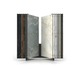 Expositor para placas Book 224 Slimshow 2800 negro frontal