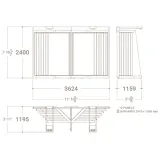 Expositor de azulejos tipo libro Book 24+2 2010 plano luz