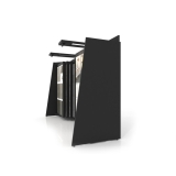 Expositor para cerámica Book 424+2 con luz negro lateral