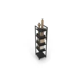 Accesorio expositor de laminados Book Case negro aerea